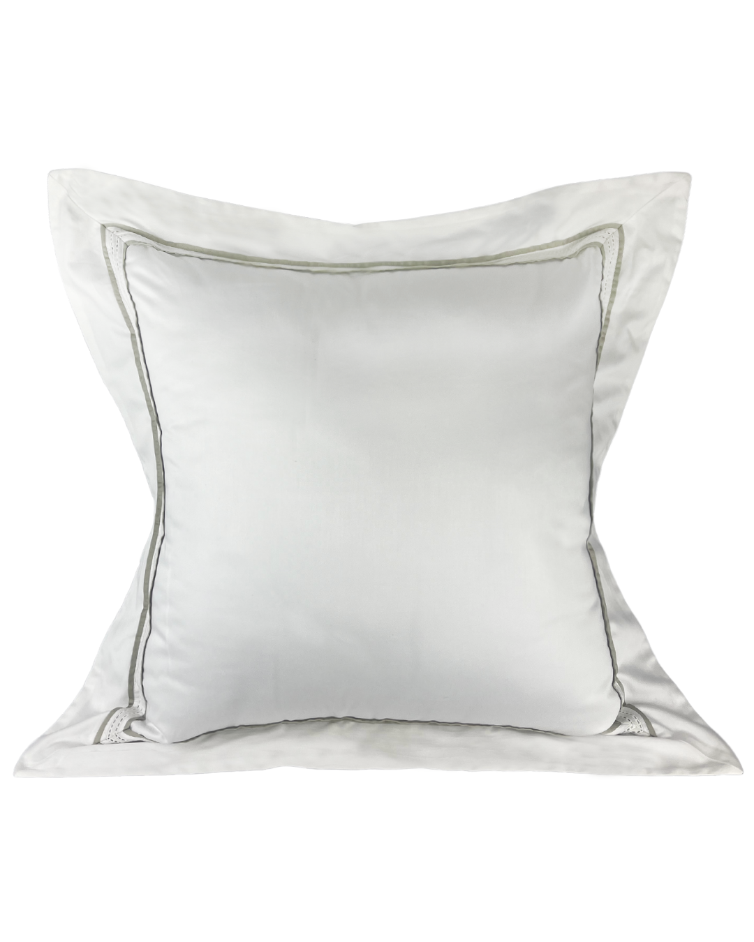 Almofada Nice Bordado Ajour Duplo e Viés 60x60