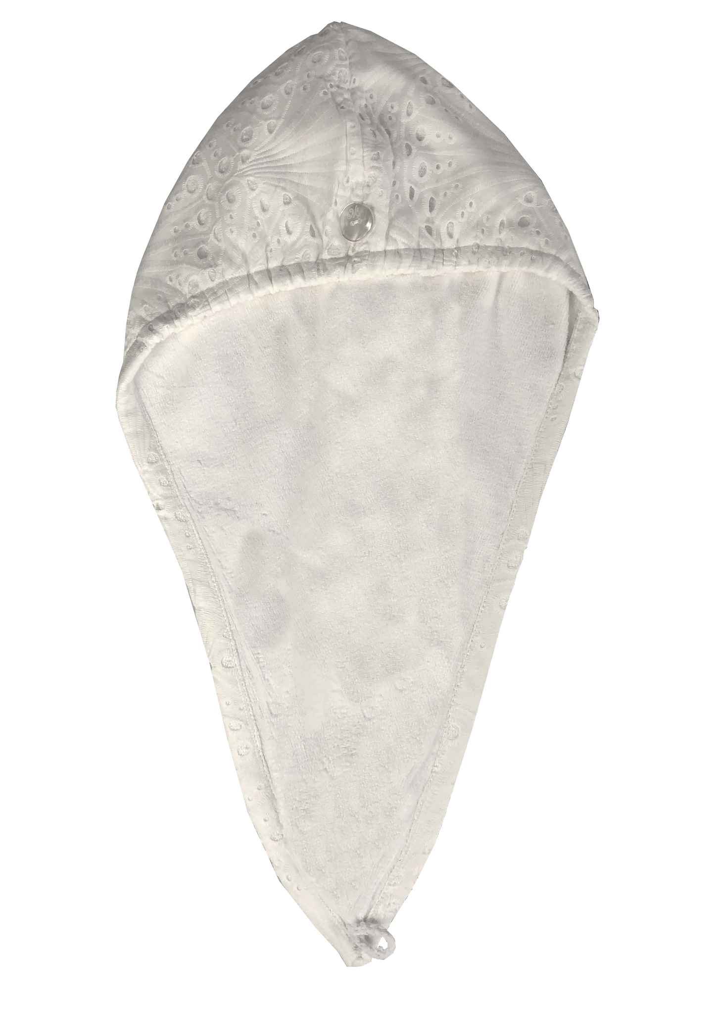 Toalha P/ Cabelo Spa Dublada Atoalhado/Laise Com Botão Tam Único