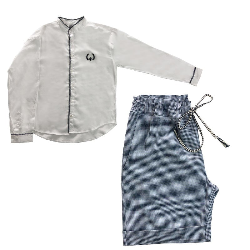 Pijama Masculino Vichy Curto