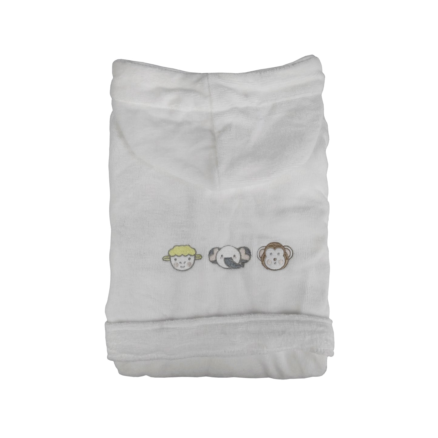 Roupão Cute Animals Capuz Bordado Urso