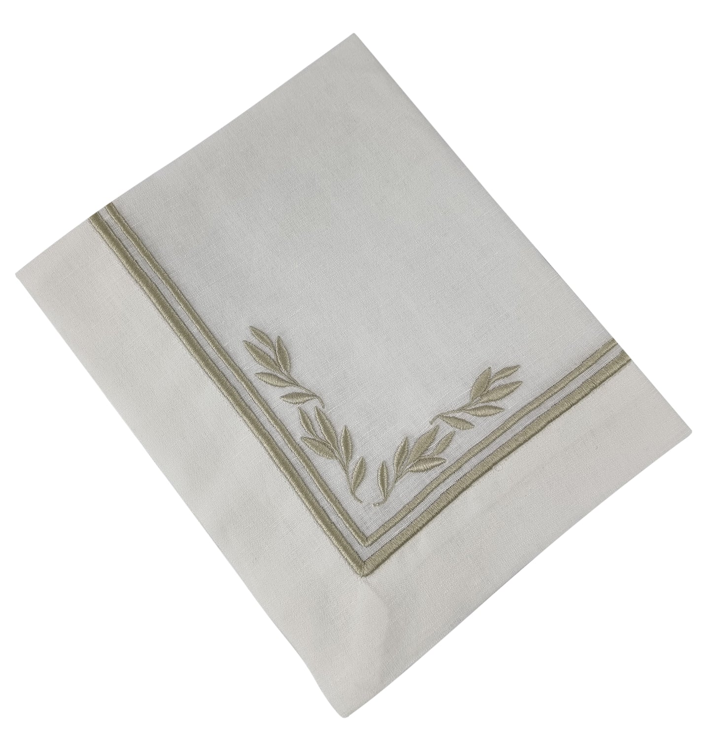 Lugar Americano Prado Linho Bco Bordado 40X50 - Muguet Home