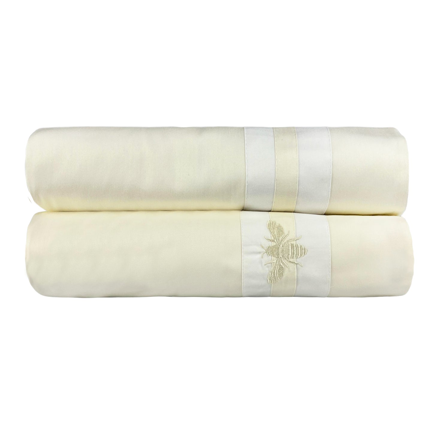 Capa Para Duvet Royal Vanilla Bordada Abelha