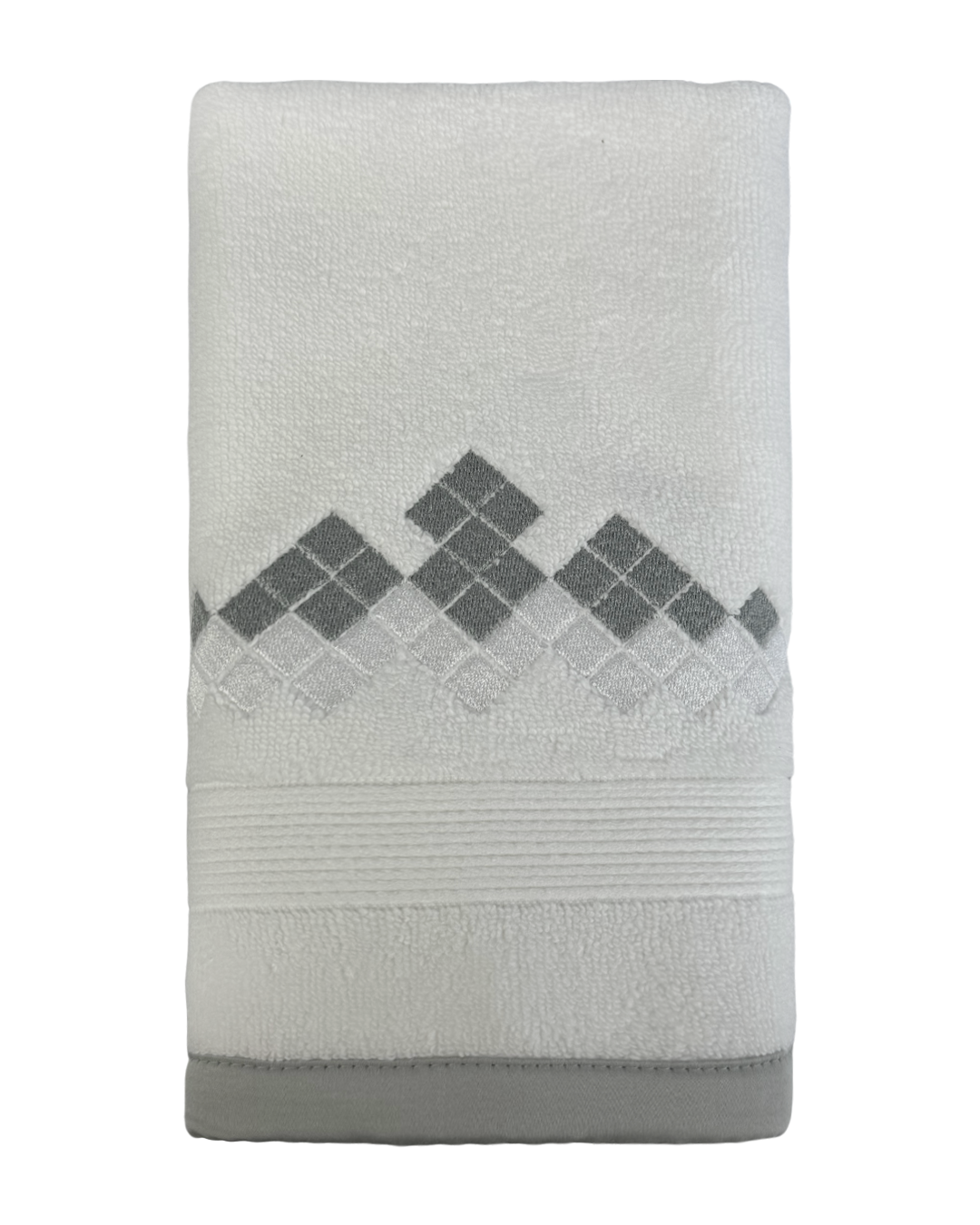 Toalha De lavabo Quadrado Bordada