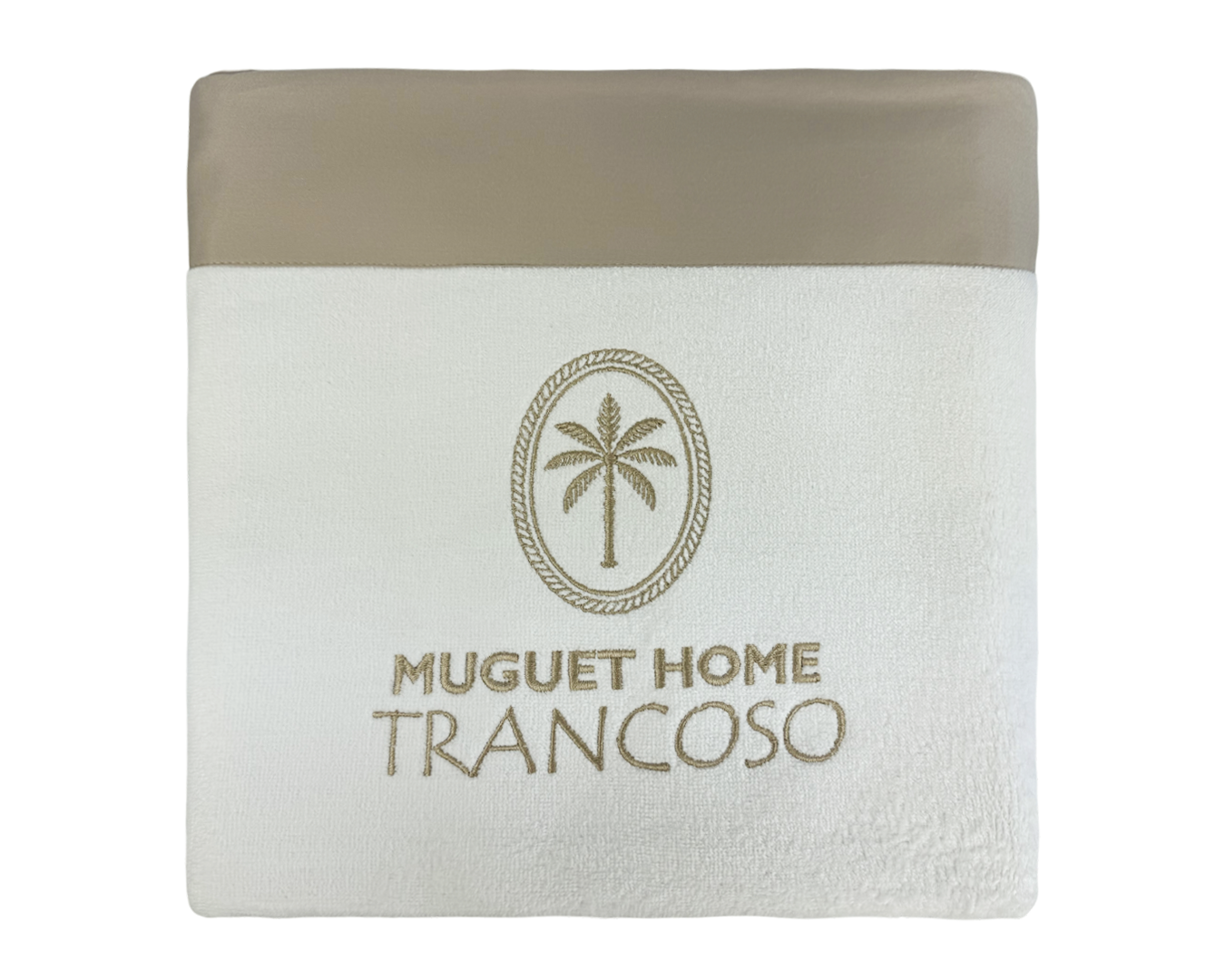 Toalha De Praia Trancoso Atoalhado Bordado