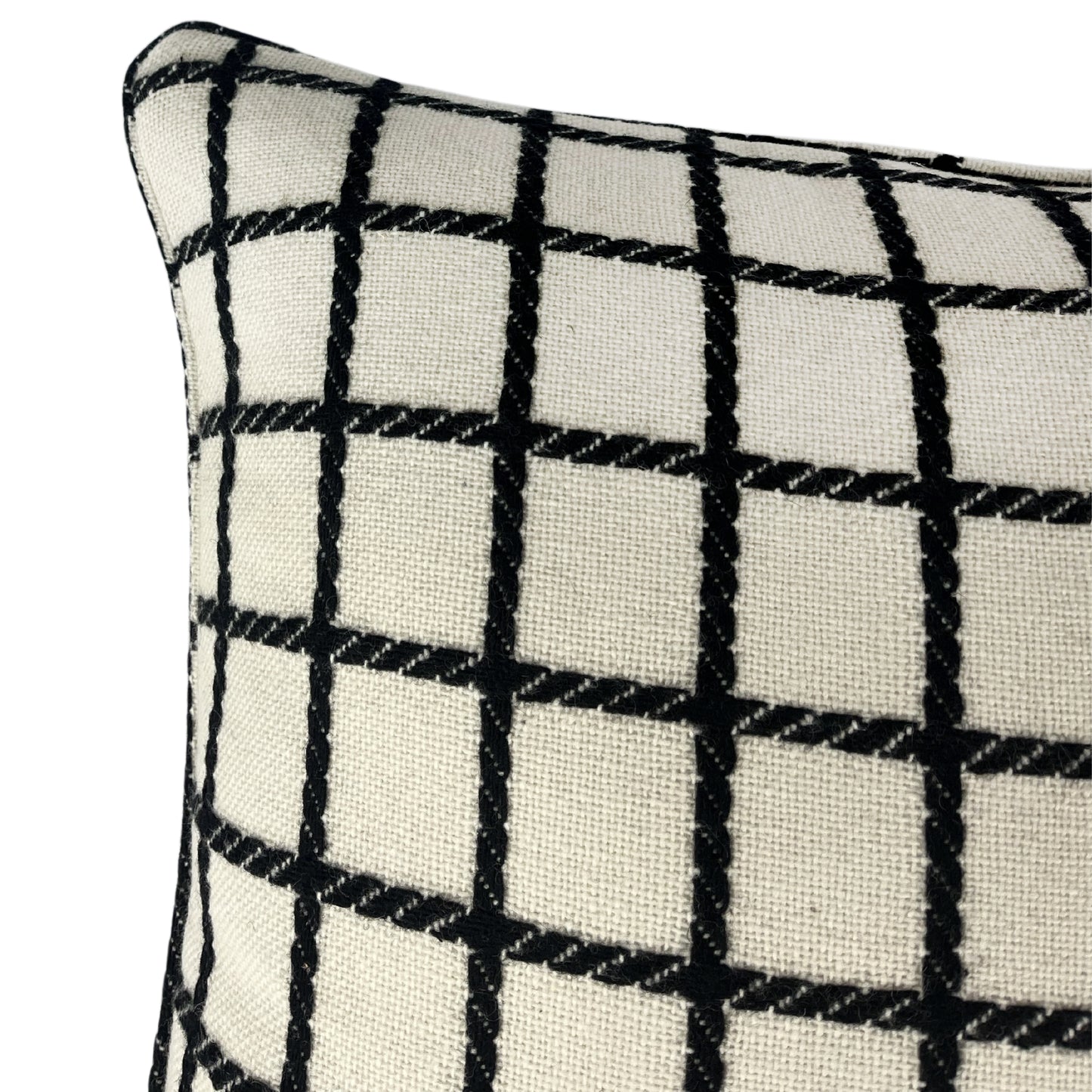 Almofada Emperador em Lã Tartan tam 50x50