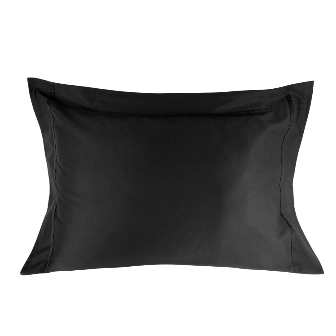 Fronha Vernon Noir Preto 600 Fios