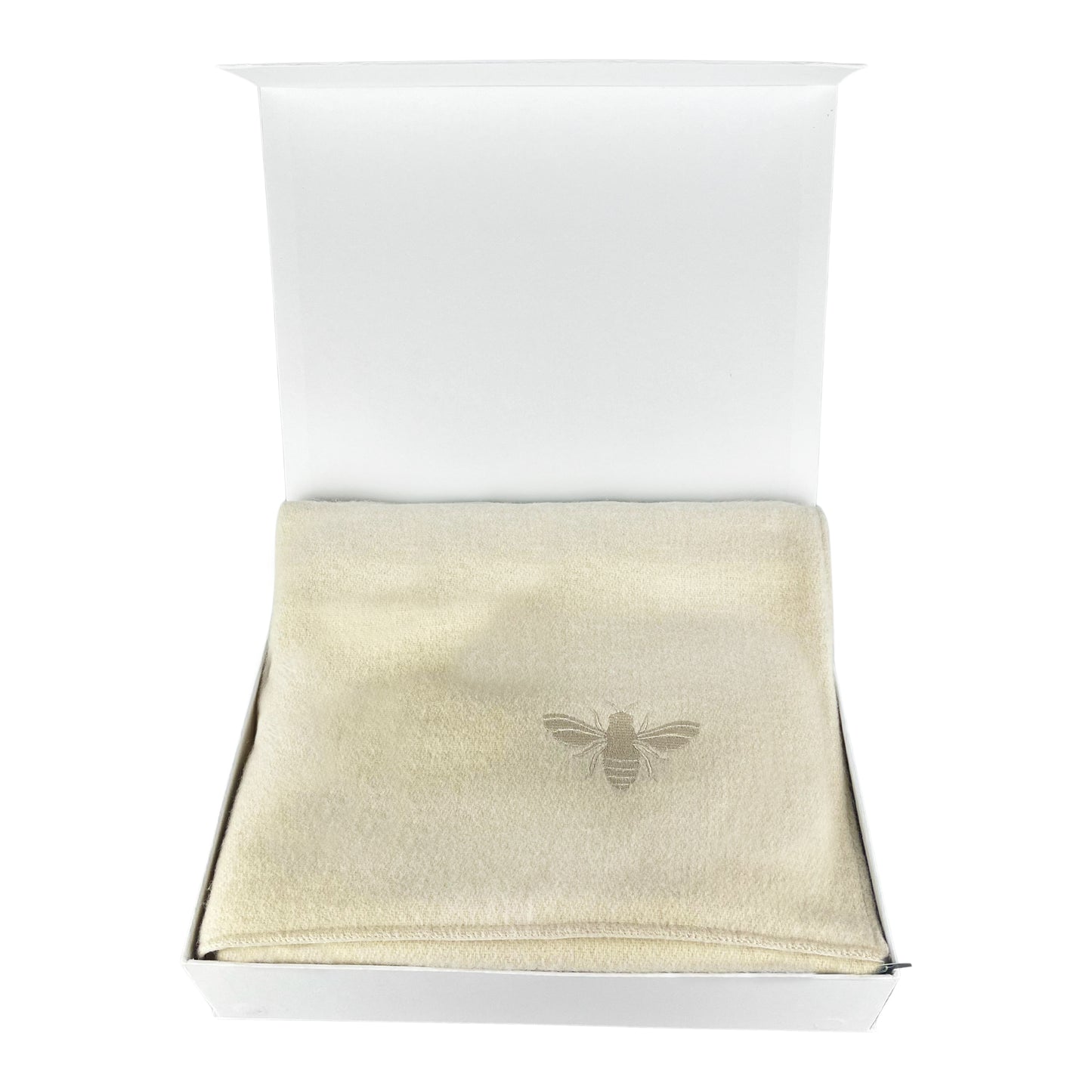 Manta Royale Luxury Collection Cashmere e Seda Pura Bordada 1,40x2,00