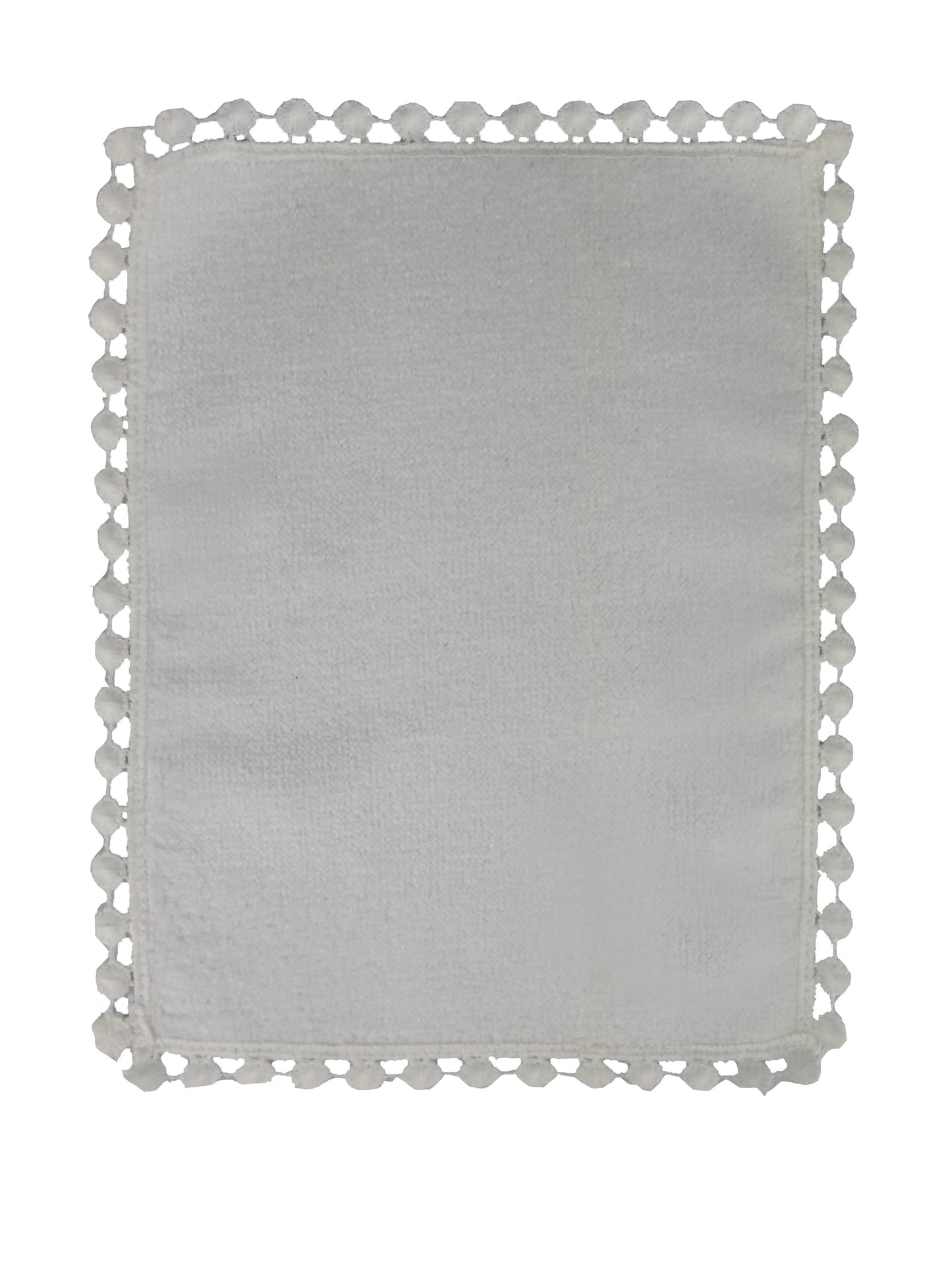 Toalha De Lavabo Individual Cheverny Com Guipuir 0,22 X 0,18