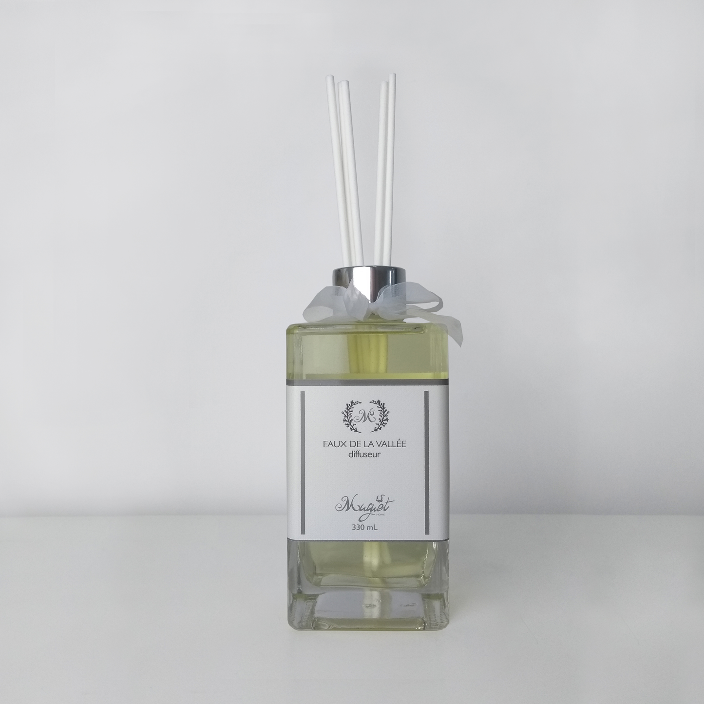 Difusor De Ambiente Eaux De La Vallée Vidro Quadrado 330 ml