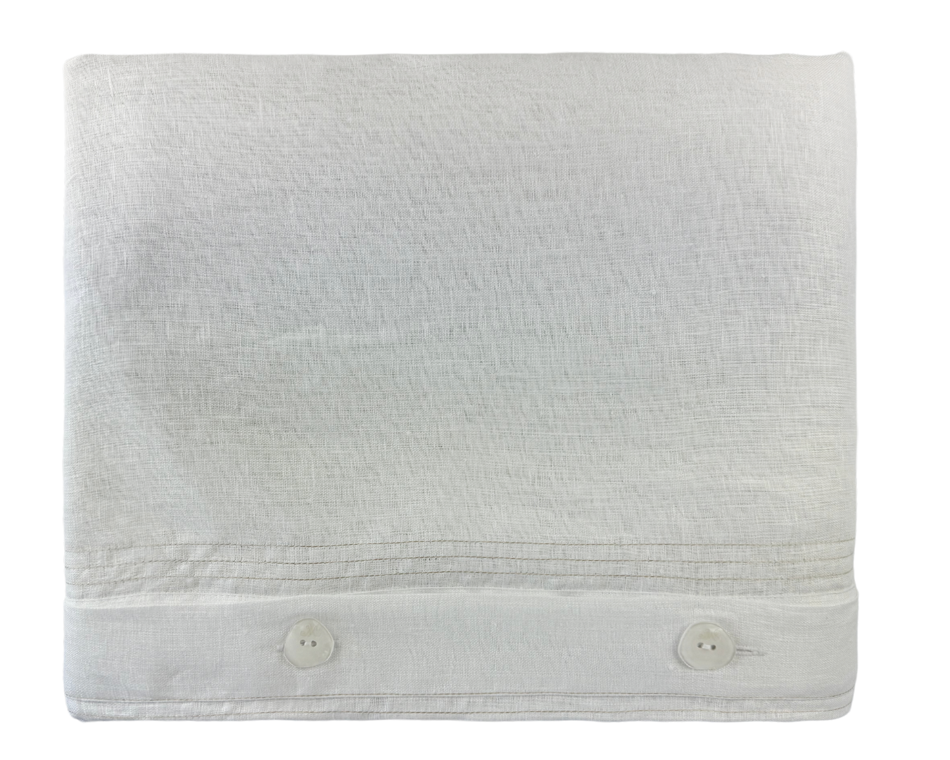 Capa Para Duvet Trancoso Dupla-Face Linho Branco/600 Fios
