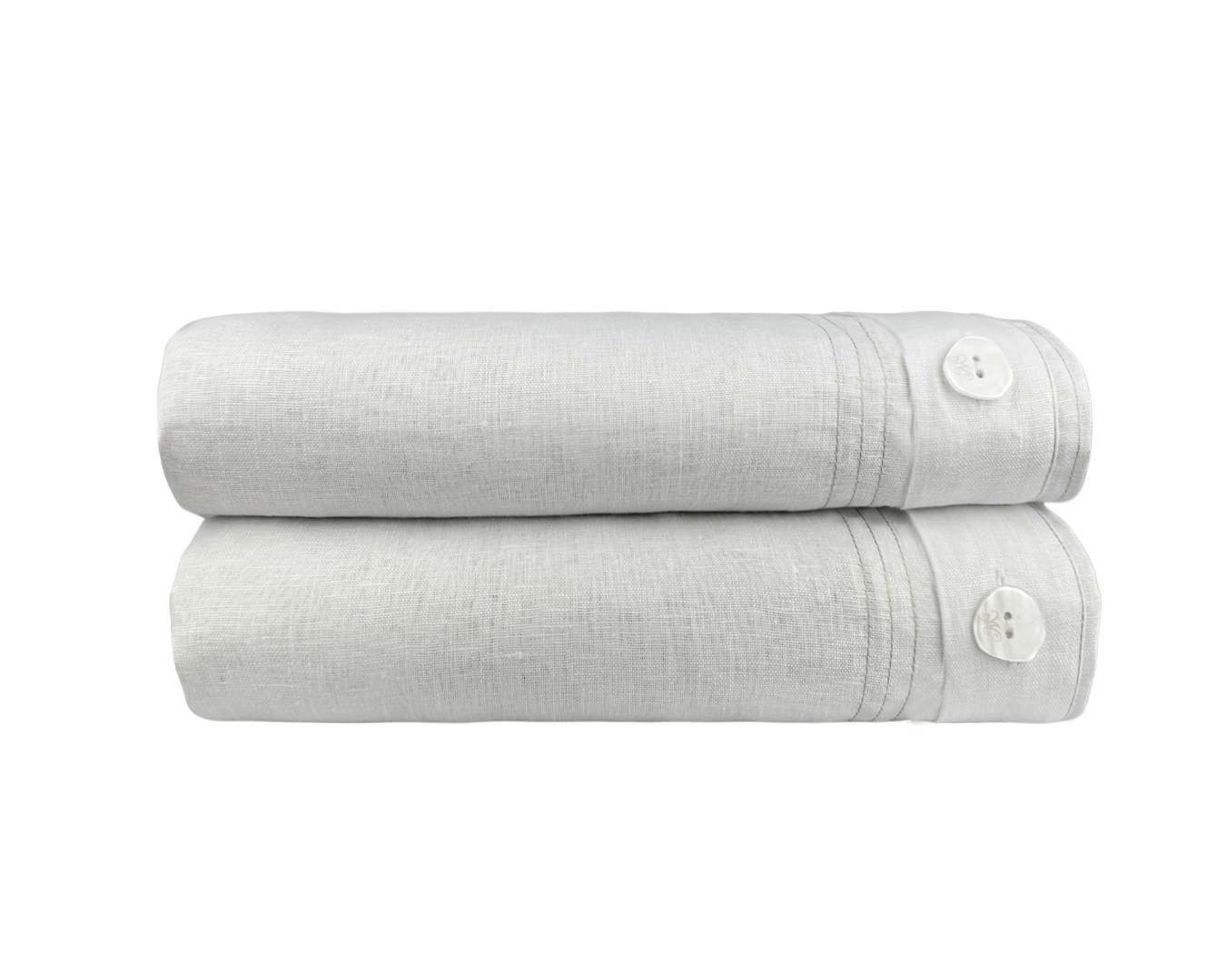 Capa Para Duvet Trancoso Dupla-Face Linho Branco/600 Fios