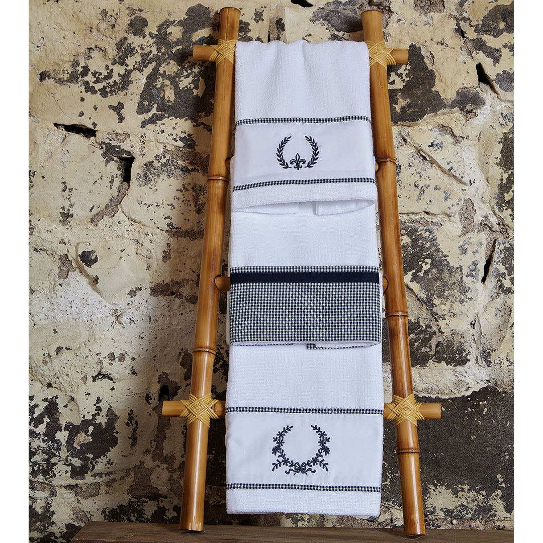 Toalha Lavabo Urban Blue Xadrez Vichy