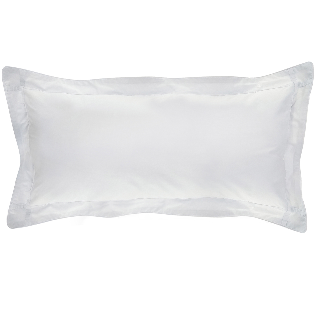 Almofada Vernon fitado branco 1000 fios