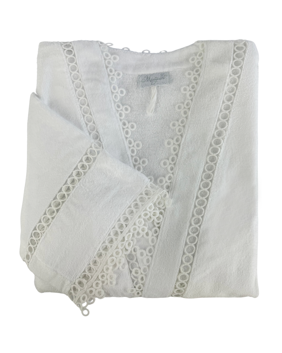 Kimono Trancoso Atoalhado Rendas Tamanho Ùnico