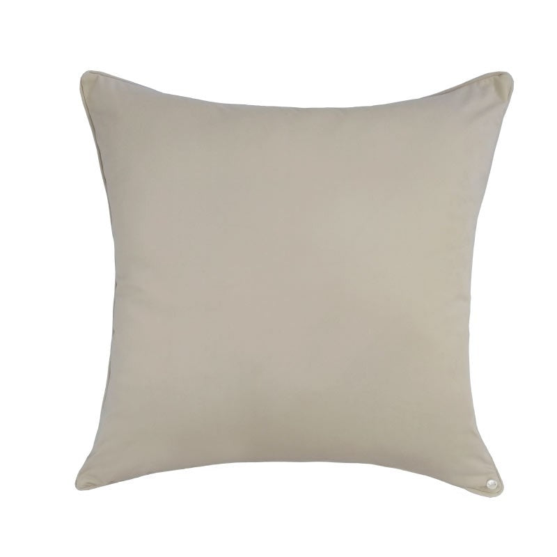 Almofada Abeille Veludo Creme 60X60 - Muguet Home