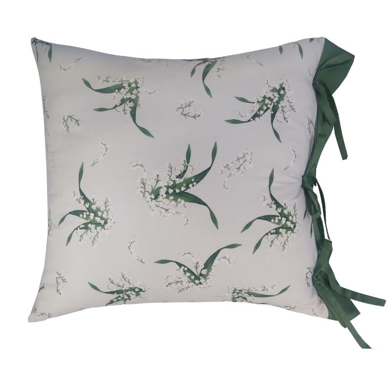 Almofada Royal Celebration Estamp Com Laços 60X60 - Muguet Home