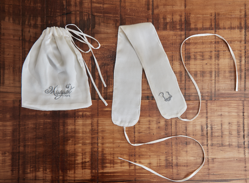 Bandolete Mulberry SilK Seda Pura - Muguet Home