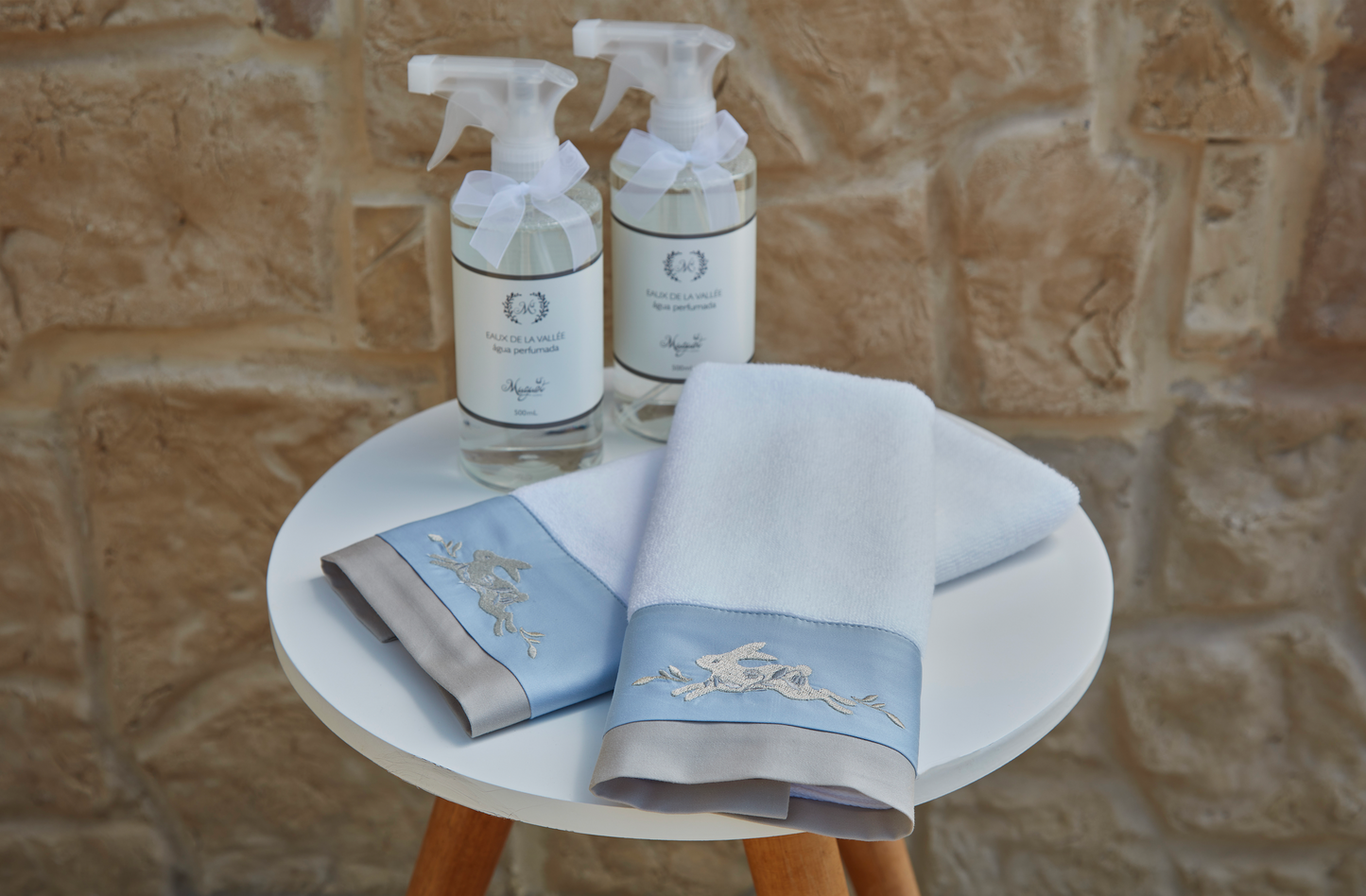 Toalha Lavabo Prado Algarve Bordada