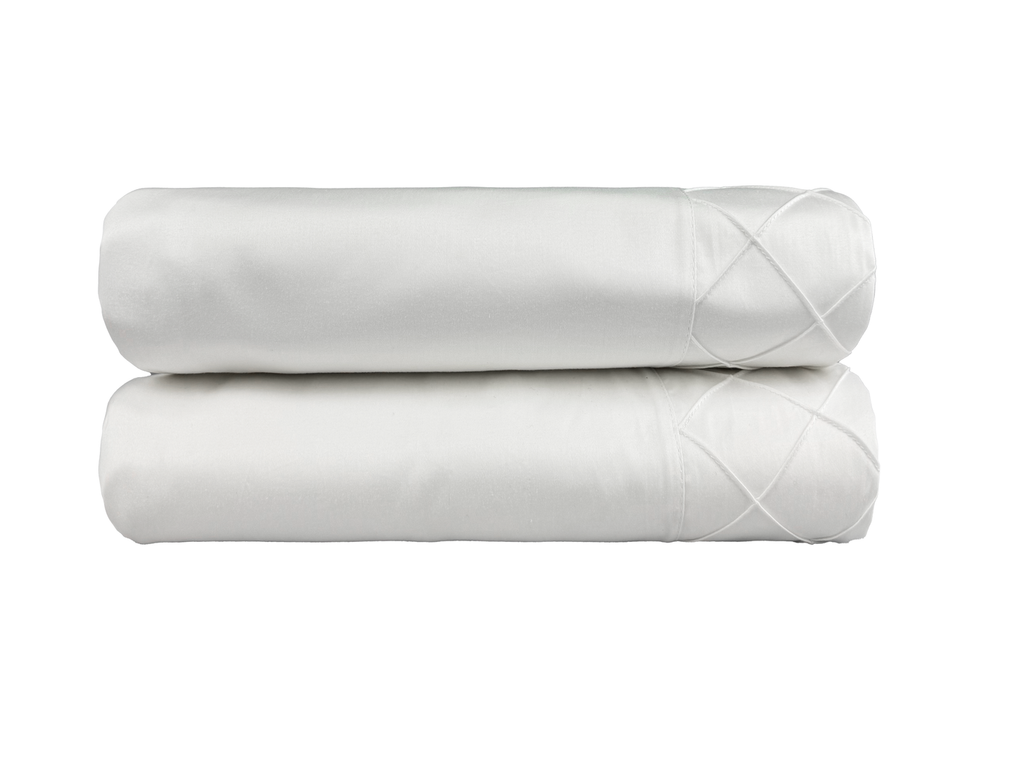 Capa Para Duvet Costa Serena 600 Fios Branco Nervuras