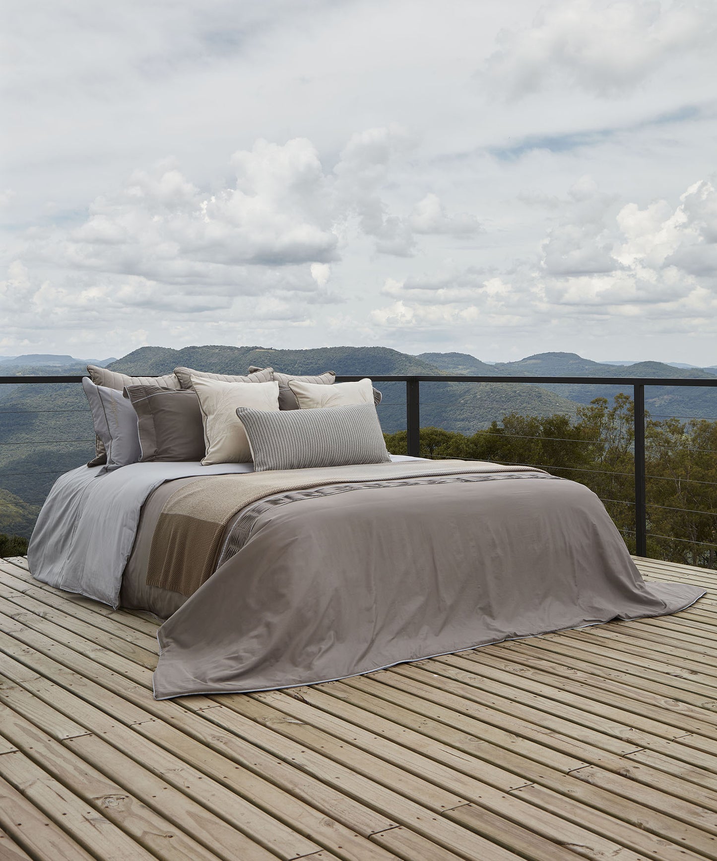 Capa Para Duvet Plumeira Camurça 600 Fios - Muguet Home