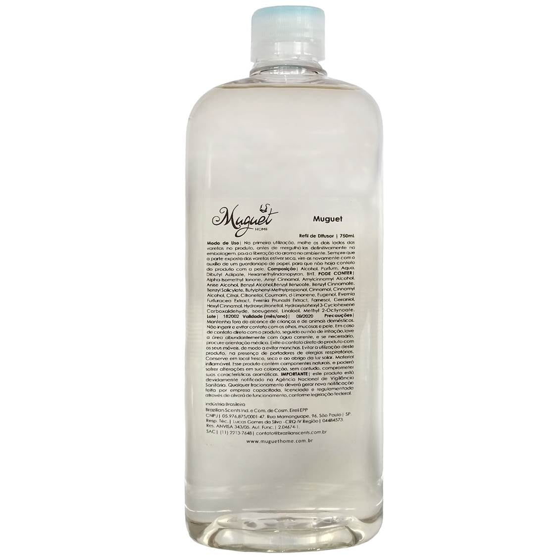 Refil Difusor Garrafa Muguet 750 Ml