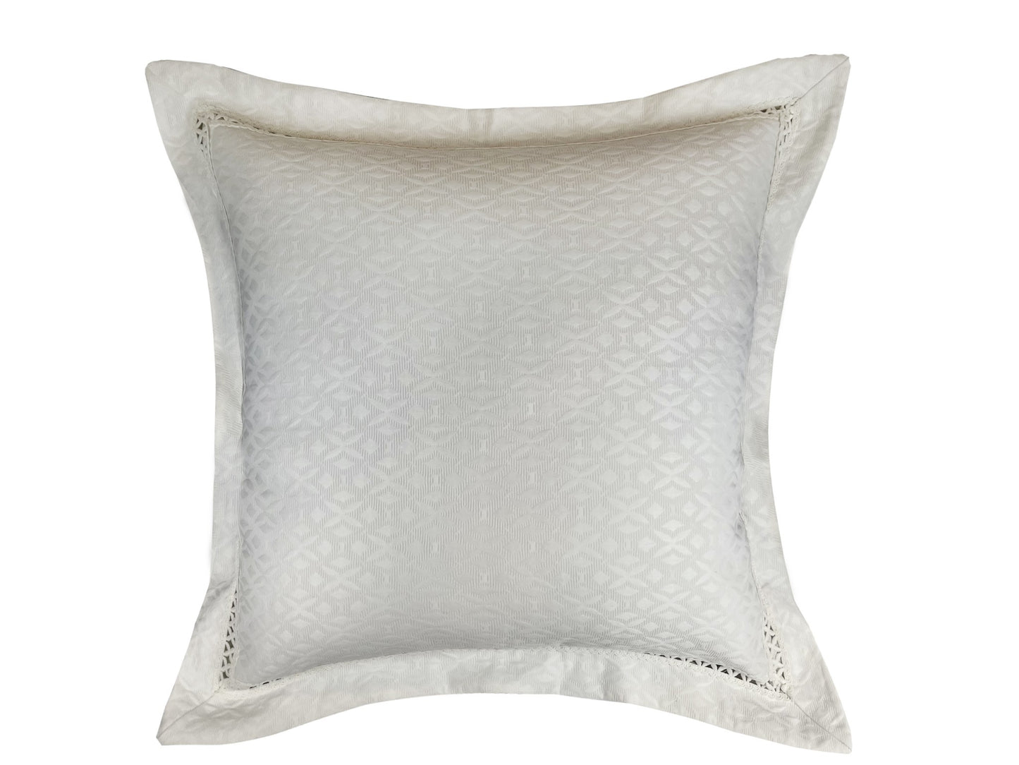 Almofada Bonheur Du Muguet Guipuir Tecido Decor 60X60 - Muguet Home