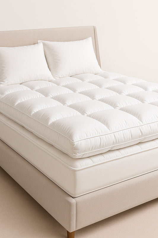 Uma cama de hotel 5 estrelas começa pelo PILLOW TOP