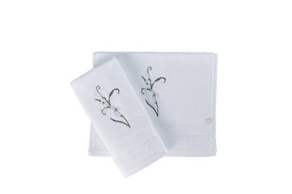 Toalha De lavabo Les Muguets Bordada - Muguet Home