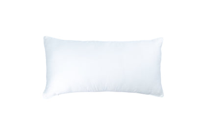 Almofada Pages Blanches Shantung de Seda Off-White Bordado Exclusivo 40x80