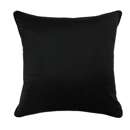 Almofada Royal Veludo Preto 60X60 - Muguet Home