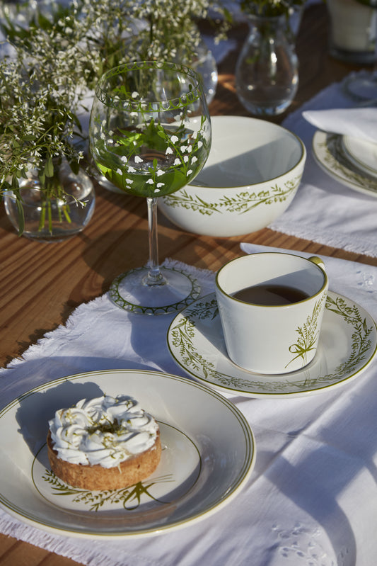 Xícara De Chá Com Pires Joyeux 1er Mai - Muguet Home
