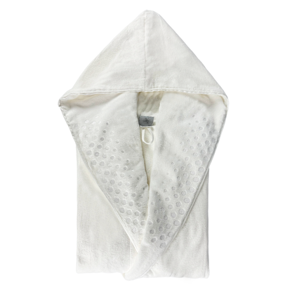 Roupão Petit Pois Feminino Branco Bordado