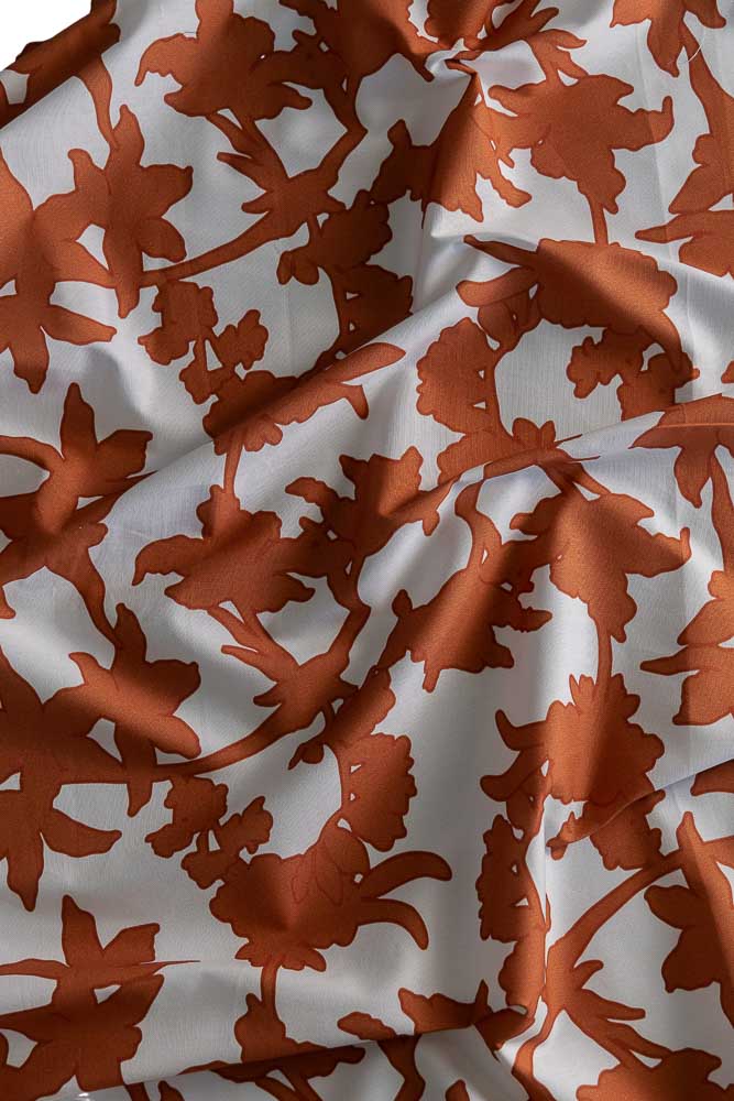 Colcha Quilt Refúgio Campestre Dupla Face Estampado Floral e Branco 600 Fios Bordado - Muguet Home