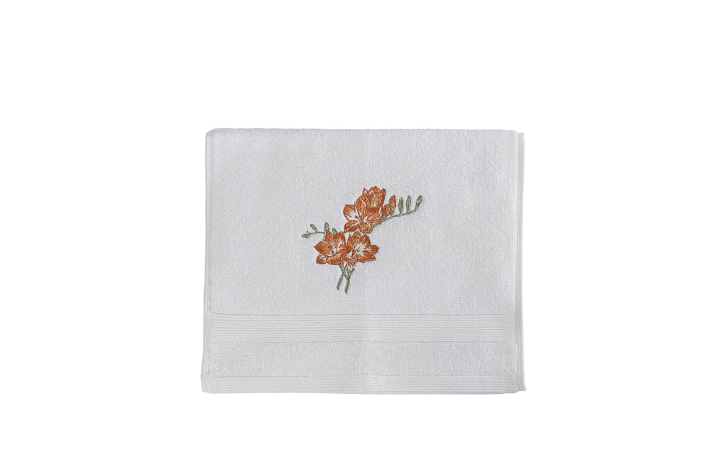 Toalha Lavabo Refúgio Campestre Bordada - Muguet Home