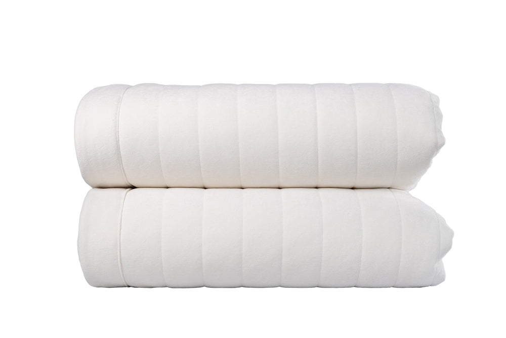 Colcha Veludo Refúgio Campestre Matelassada Dupla face Cor Off White - Muguet Home