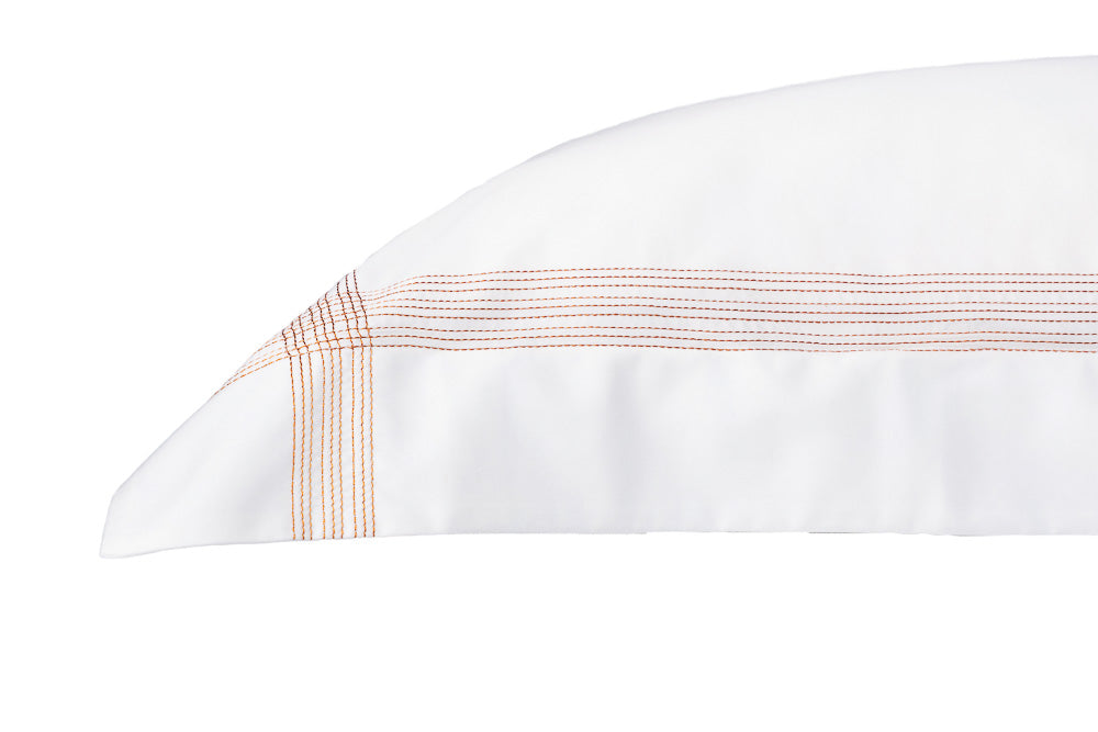 Jogo De Lençol Refúgio Campestre Branco 600 Fios Bordado Pespontos - Muguet Home