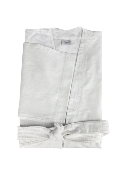 Kimono Costa Serena Linho Branco Tamanho Único