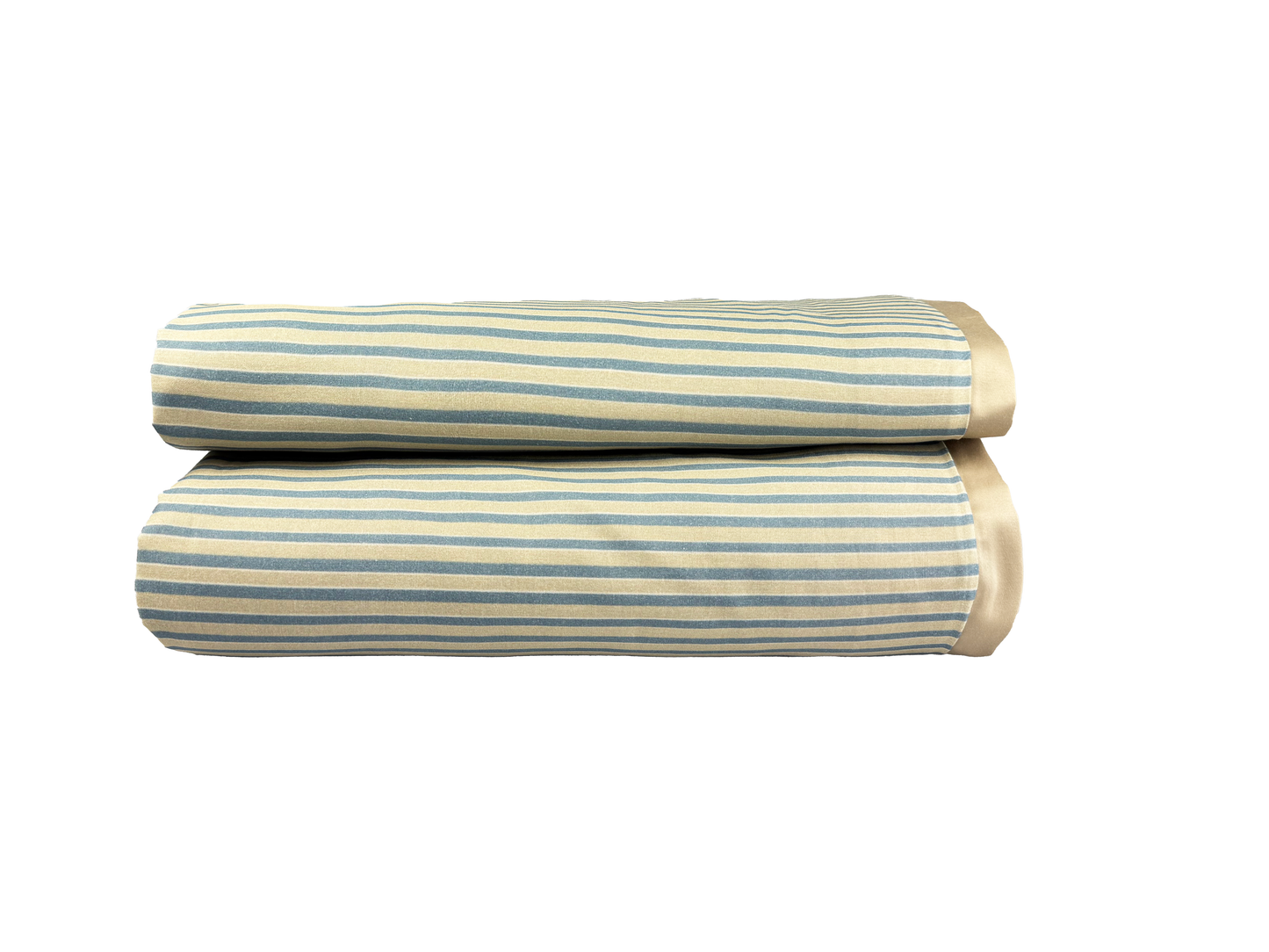 Capa Para Duvet Canto Das Conchas Dupla-Face Estampado Listrado 600 Fios