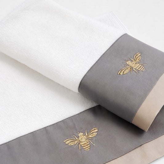 Toalha Lavabo Abeille Bordada - Muguet Home