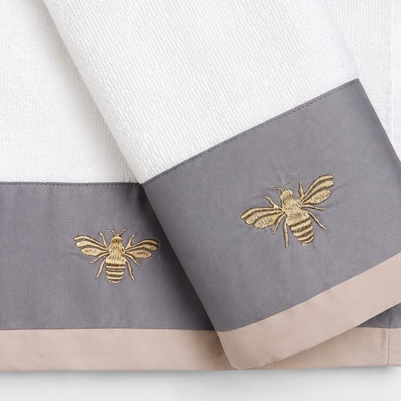 Toalha Lavabo Abeille Bordada - Muguet Home