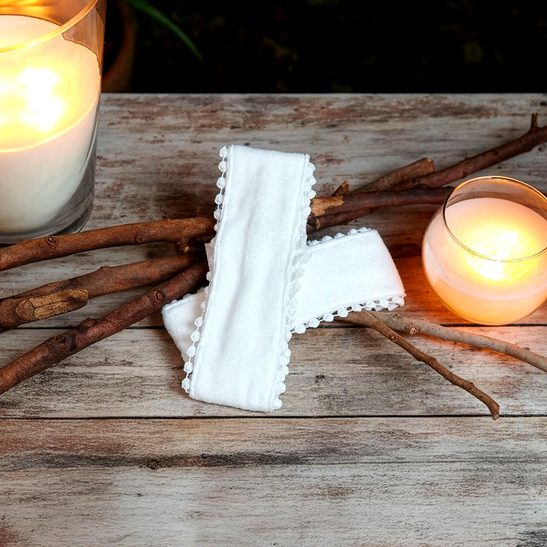 Kit Ritual Beauté: Toalha para Cabelo + Sapatilha de Hidratação + Um presente Muguet - Muguet Home