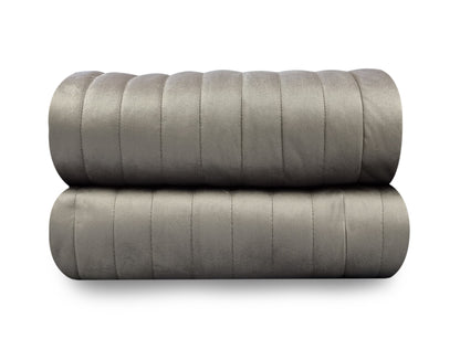 Colcha Plumeira Veludo Matelassada Camurça - Muguet Home